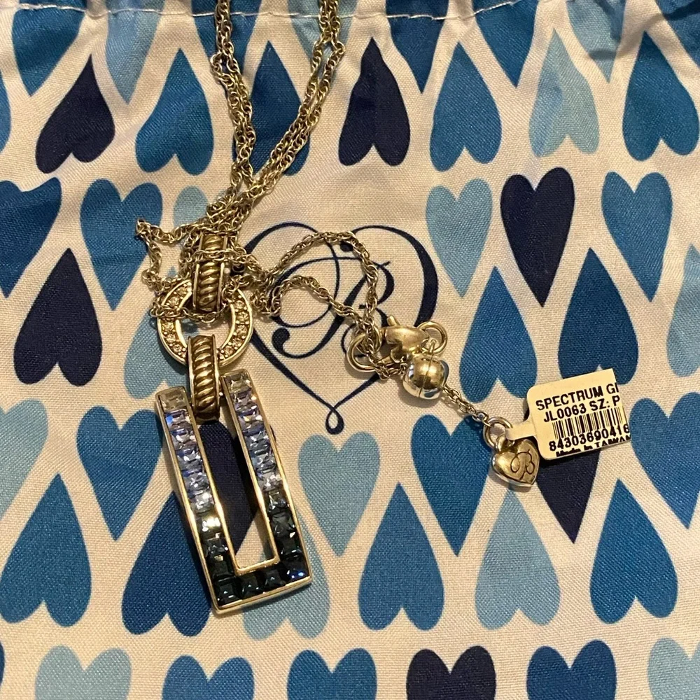 Brighton NWT blue spectrum necklace - Picture 6 of 9